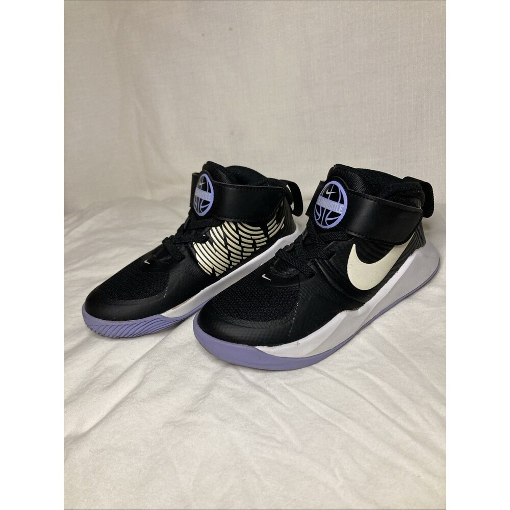 Nike Team Hustle D9 PS basketball shoes in black and white brand New